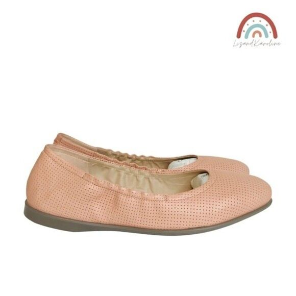 New! ECCO Incise Enchant Ballerina Leather Muted Clay Ballet Flats 10-10.5 EU41 - Picture 3 of 12